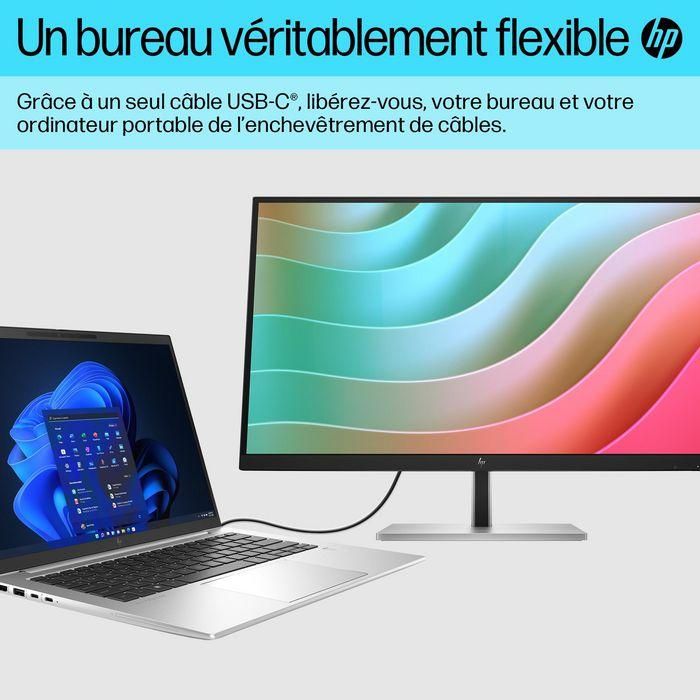 HP E27k G5 4K USB-C Monitor 25 HP E27k G5 4K USB-C Monitor 25