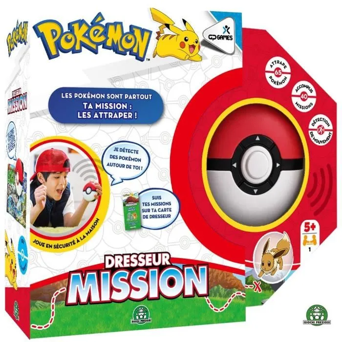 Giochi Preziosi GIO8056379198024 Pokémon Trainer Mission Juego de Mesa para 4 Jugadores, A partir de 5 años 2