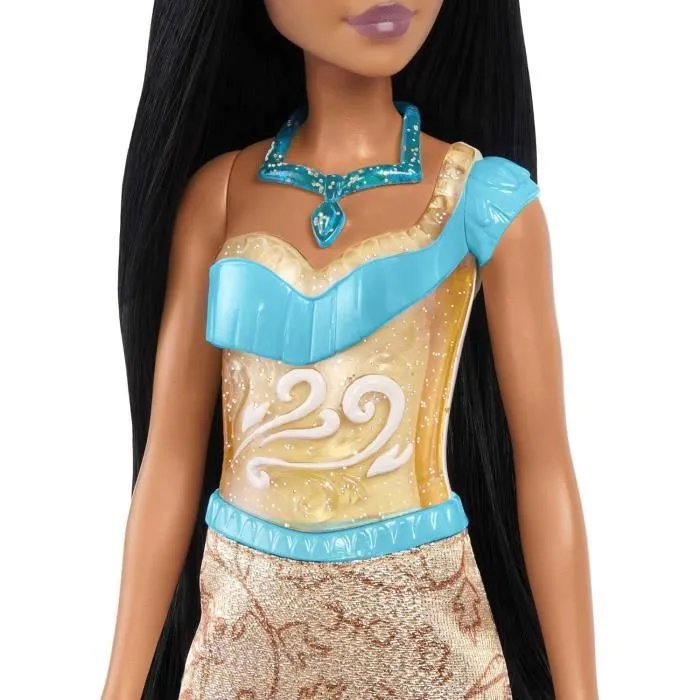 Disney Princess Muñeca Pocahontas 29cm MATHLW07 para Niñas a Partir de 3 Años 3