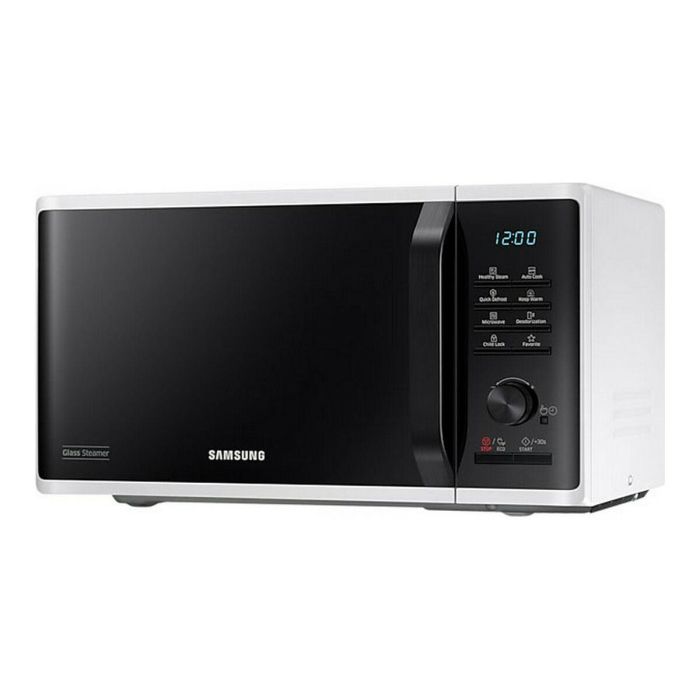 Samsung Microondas Solo 23l Control Electrónico Función Keep Warm Descongelación Rápida Vaporera Blanco 4