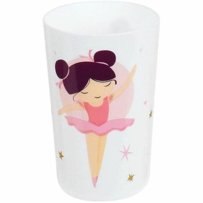 Fun House 006364 Juego de Vajilla Infantil Bailarina 6 Piezas Reutilizable: Vaso, 2 Platos, Cubiertos, Botella y Caja Snacks 3 Fun House 006364 Juego de Vajilla Infantil Bailarina 6 Piezas Reutilizable: Vaso, 2 Platos, Cubiertos, Botella y Caja Snacks 3