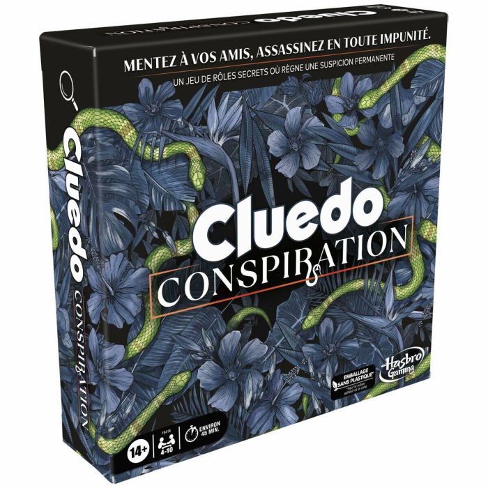 Cluedo Conspiracy, juego de mesa, de 4 a 10 jugadores, a partir de 14 años