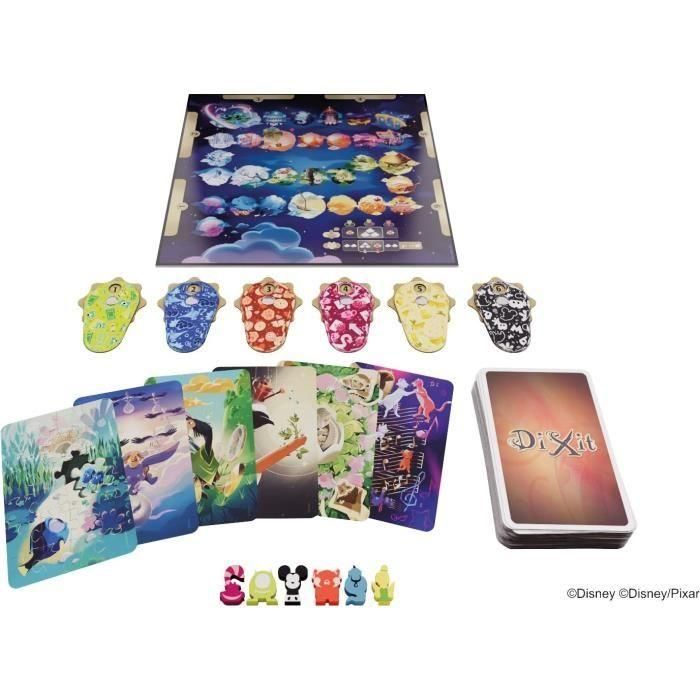 Asmodee ASM3558380107071 Dixit Disney Juego de Mesa de Imaginación para 3 a 6 personas 2 Asmodee ASM3558380107071 Dixit Disney Juego de Mesa de Imaginación para 3 a 6 personas 2