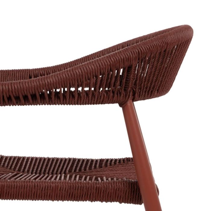 Silla Apilable Caldera Pe-Aluminio Salón 57,50 X 56 X 74 cm