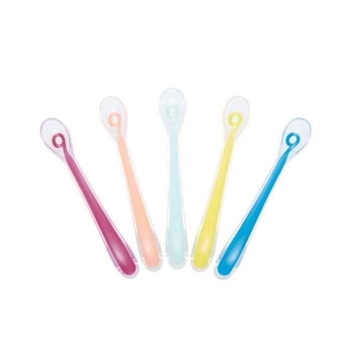BABYMOOV Baby Spoons - Cucharas de silicona primera edad BABYMOOV Baby Spoons - Cucharas de silicona primera edad