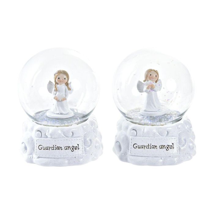 Figura Navidad Tradicional DKD Home Decor Blanco 6.5 x 8.5 x 6.5 cm (2 Unidades) Figura Navidad Tradicional DKD Home Decor Blanco 6.5 x 8.5 x 6.5 cm (2 Unidades)