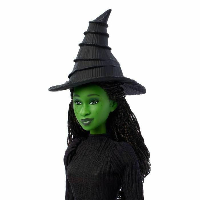 Mattel Muñeca Cantante Wicked Elphaba HYM40 con Vestido y Accesorios 3