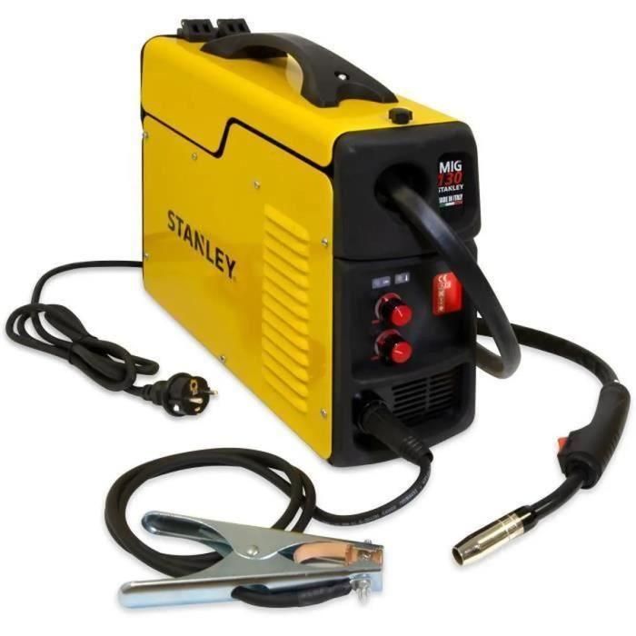 Soldadora Mikro Mig Inverter No Gaz 100A. STANLEY