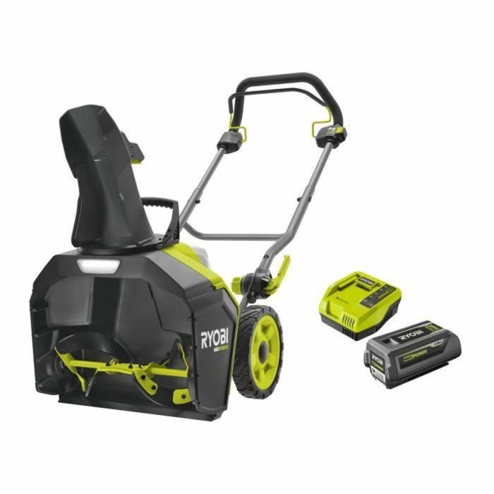 Quitanieves sin escobillas RYOBI 36V - 45 cm - limpieza 25 cm - expulsión máxima 8 m 4