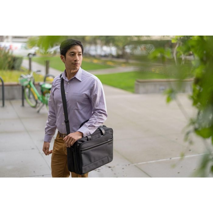 Kensington Maletín para portátil Contour 2.0 Business 15,6" negro Ergonómico, RFID, impermeable y resistente a pinchazos 6 Kensington Maletín para portátil Contour 2.0 Business 15,6" negro Ergonómico, RFID, impermeable y resistente a pinchazos 6