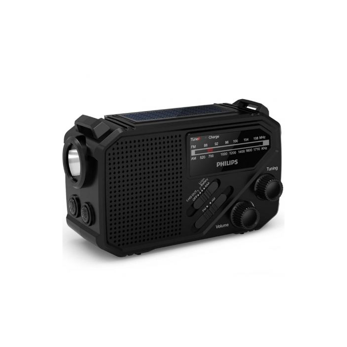 Radio Portátil Philips TAR1609/ Negra 1