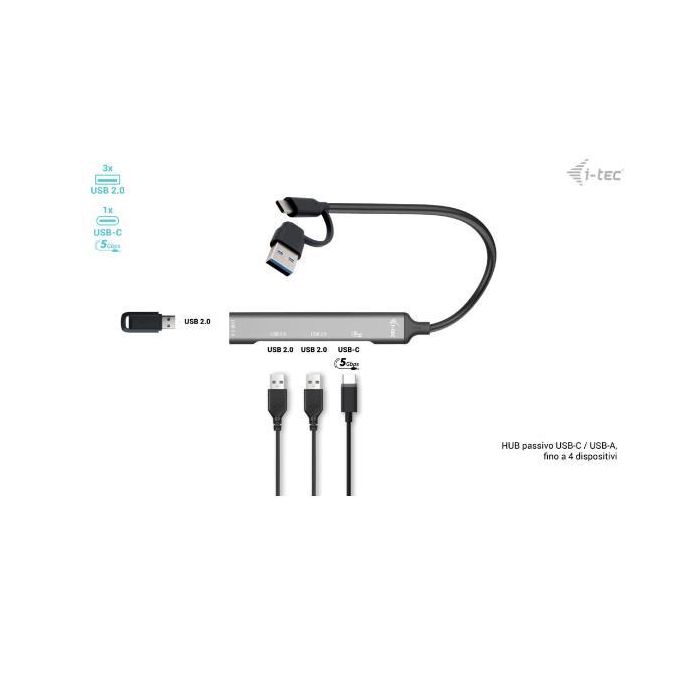 Kit de reparación i-Tec CAHUBMETALMINI4