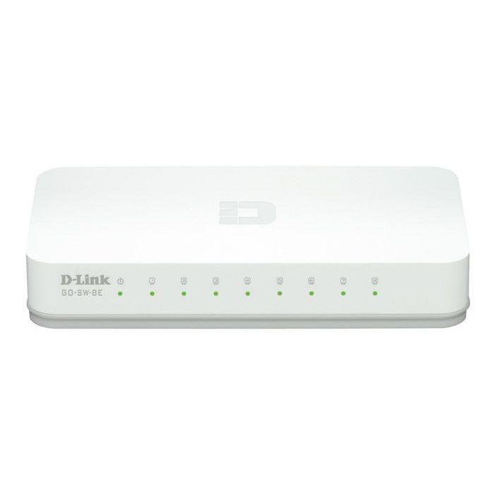D-Link 8-Port Fast Ethernet Easy Desktop Switch D-Link 8-Port Fast Ethernet Easy Desktop Switch