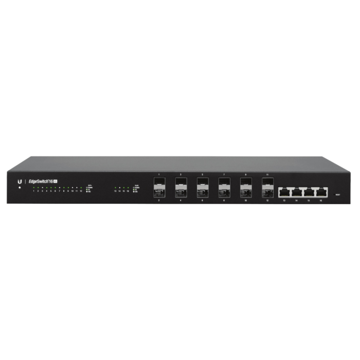 Ubiquiti ES-16-XG Gestionado 10G Ethernet (100/1000/10000) 1U Negro Ubiquiti ES-16-XG Gestionado 10G Ethernet (100/1000/10000) 1U Negro