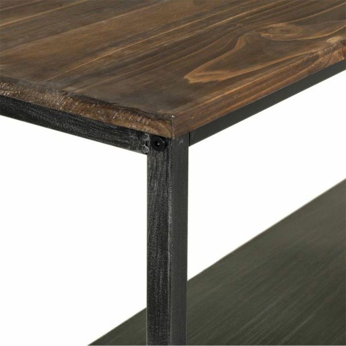 Recibidor Alexandra House Living Marrón Gris Madera Metal 32 x 72 x 100 cm 1