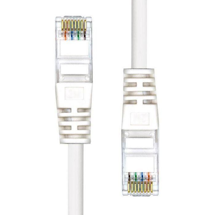 ProXtend CAT5e U/UTP CCA PVC Ethernet Cable White 25cm 1 ProXtend CAT5e U/UTP CCA PVC Ethernet Cable White 25cm 1