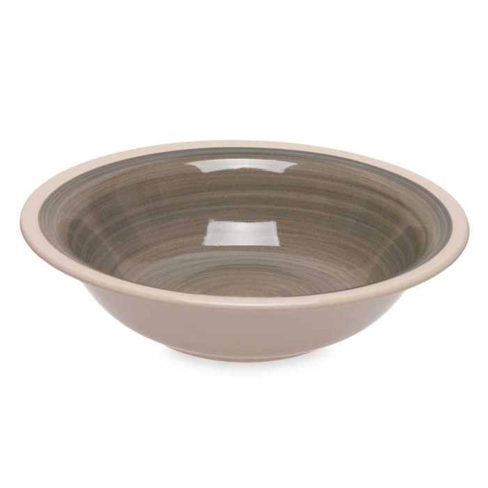 Plato Hondo Gres Gris Borde 21Cm Vessia (36 Unidades) 1 Plato Hondo Gres Gris Borde 21Cm Vessia (36 Unidades) 1