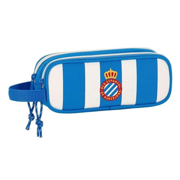 Safta Portatodo Doble RCD Espanyol 21x8x6 cm