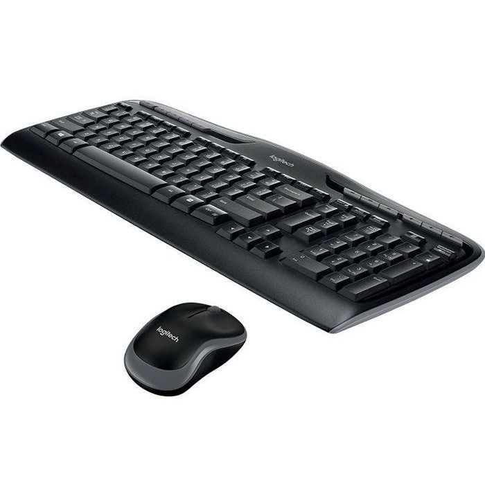 Logitech Combo Inalámbrico MK330 Teclado y Ratón con Teclas de Acceso Rápido y Diseño Silencioso 2