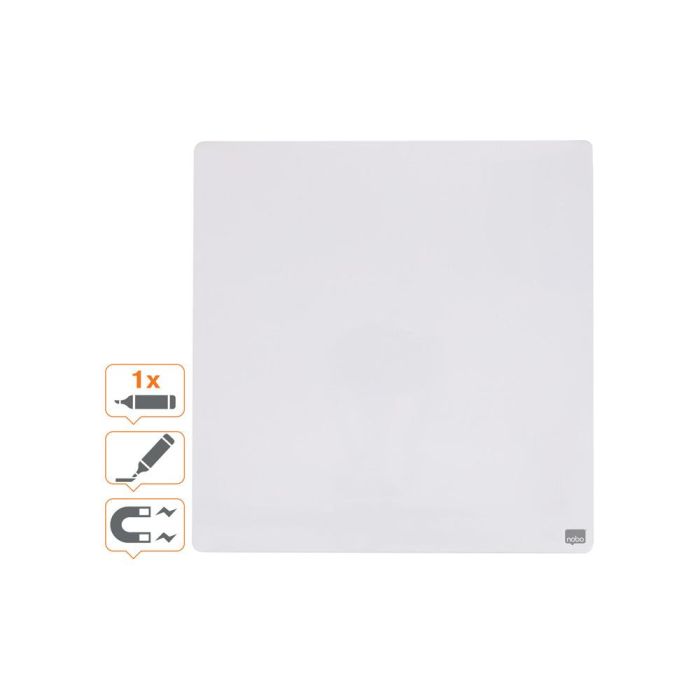 Pizarra Nobo Magnetica Para El Hogar Color Blanco 360x360 mm 2 unidades 4