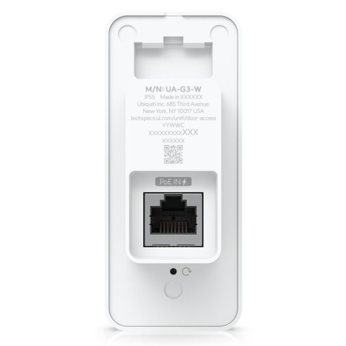 Ubiquiti BLE 4.1, NFC, PoE, 1x 10/100 MbE RJ45 port, 48V DC, 5W, Proximity sensor, Polycarbonate, glass, IP55, white 5 Ubiquiti BLE 4.1, NFC, PoE, 1x 10/100 MbE RJ45 port, 48V DC, 5W, Proximity sensor, Polycarbonate, glass, IP55, white 5