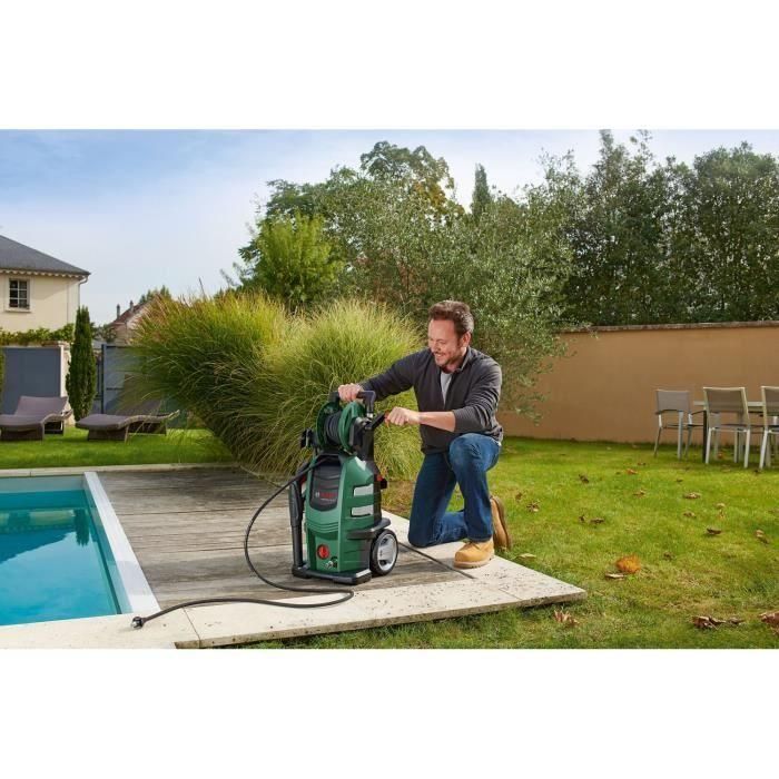 Bosch Hidrolimpiadora de alta presión AdvancedAquatak 2600 W, 160 bares, 600 L/h, 8 m manguera, bomba aluminio, motor asíncrono 2