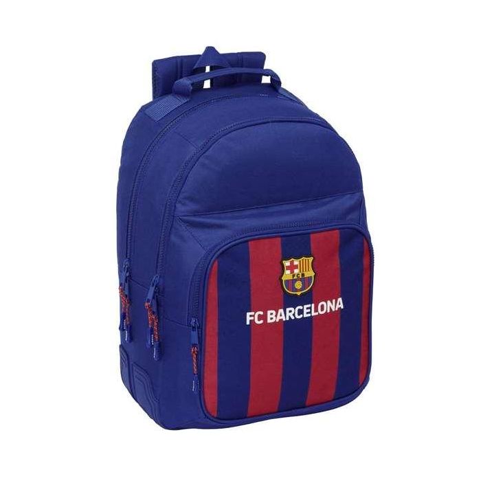 Mochila Safta Doble Con Cantoneras Adaptable A Carro F.C. Barcelona 420x320x150 mm Mochila Safta Doble Con Cantoneras Adaptable A Carro F.C. Barcelona 420x320x150 mm