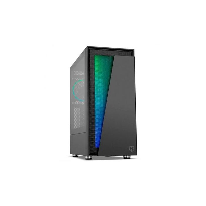 NOX Hummer Blaster Semitorre Gaming PRO ARGB Negro, Chasis PC con Cristal Templado, Iluminación LED y Ventilador 120mm NOX Hummer Blaster Semitorre Gaming PRO ARGB Negro, Chasis PC con Cristal Templado, Iluminación LED y Ventilador 120mm