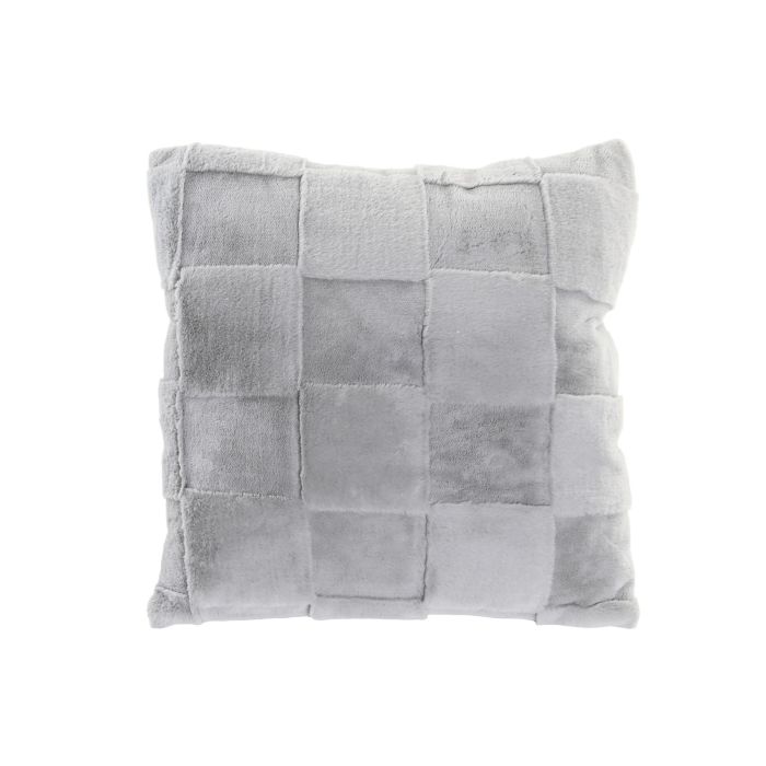 Cojin Urban DKD Home Decor Gris Claro 45 x 45 cm (2 Unidades) 0 Cojin Urban DKD Home Decor Gris Claro 45 x 45 cm (2 Unidades) 0