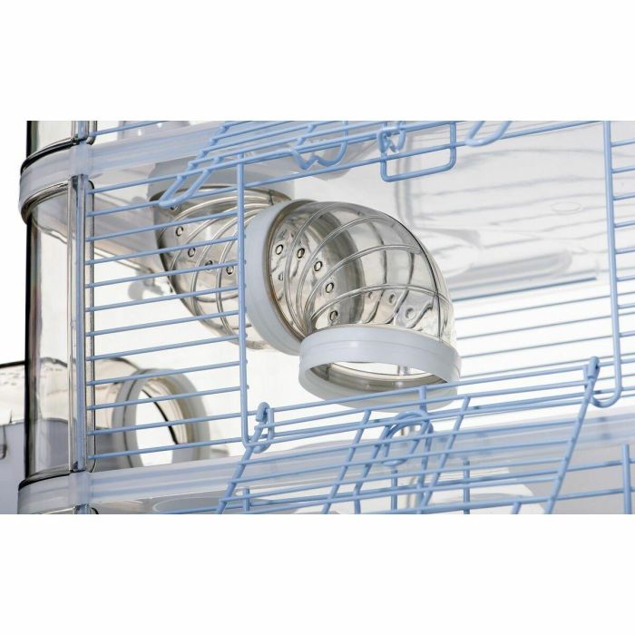 Zolux ZOL3336022060225 Jaula Rody3 Trio de 3 niveles para hámsteres, ratones y jerbos - L 41 x P 27 x H 53 cm - Blanco 12 Zolux ZOL3336022060225 Jaula Rody3 Trio de 3 niveles para hámsteres, ratones y jerbos - L 41 x P 27 x H 53 cm - Blanco 12