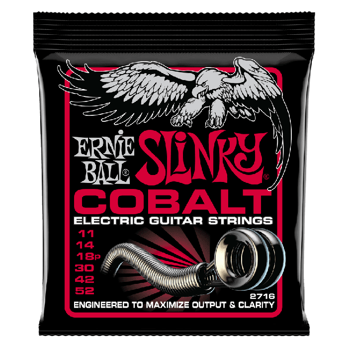 Juego Electrica Cobalt Slinky Burly 11-52 Juego Electrica Cobalt Slinky Burly 11-52