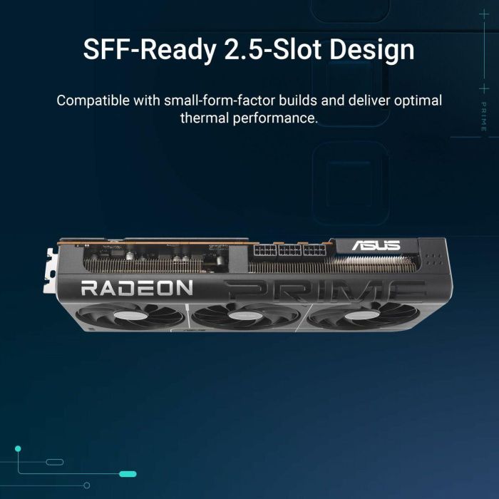 ASUS RX 9070 XT OC 16GB GDDR6 3 Ventiladores Tarjeta Gráfica 18