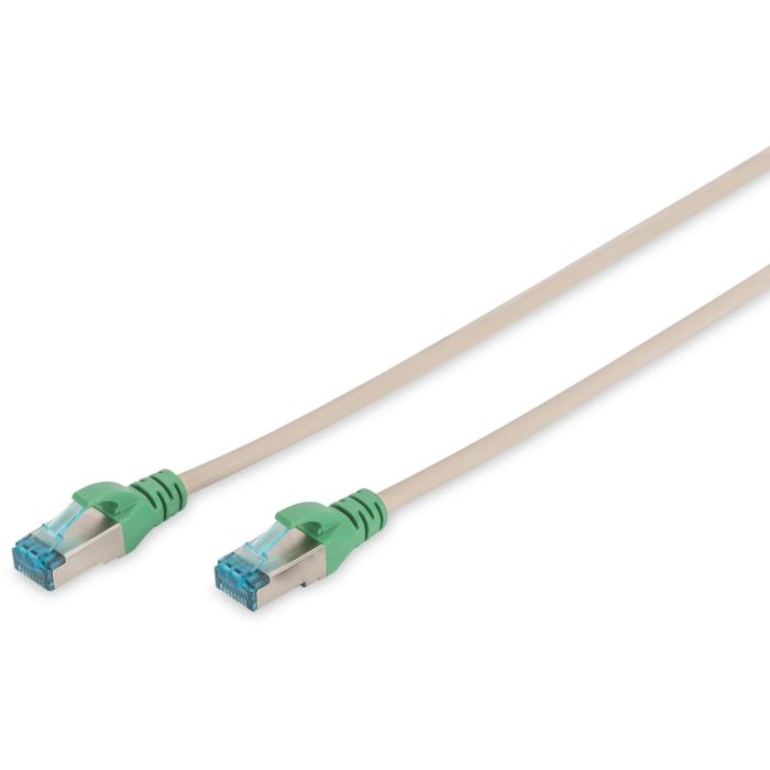 Digitus Cable de red Crossover CAT 5e SF/UTP, 2m, RJ-45, Macho/Macho, Gris para Conexiones Ethernet 10/100/1000Base-T(X)