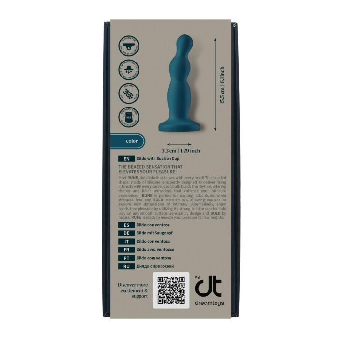 Dildo Dream Toys Bold Azul Ø 3,3 cm 15,5 cm 2 Dildo Dream Toys Bold Azul Ø 3,3 cm 15,5 cm 2
