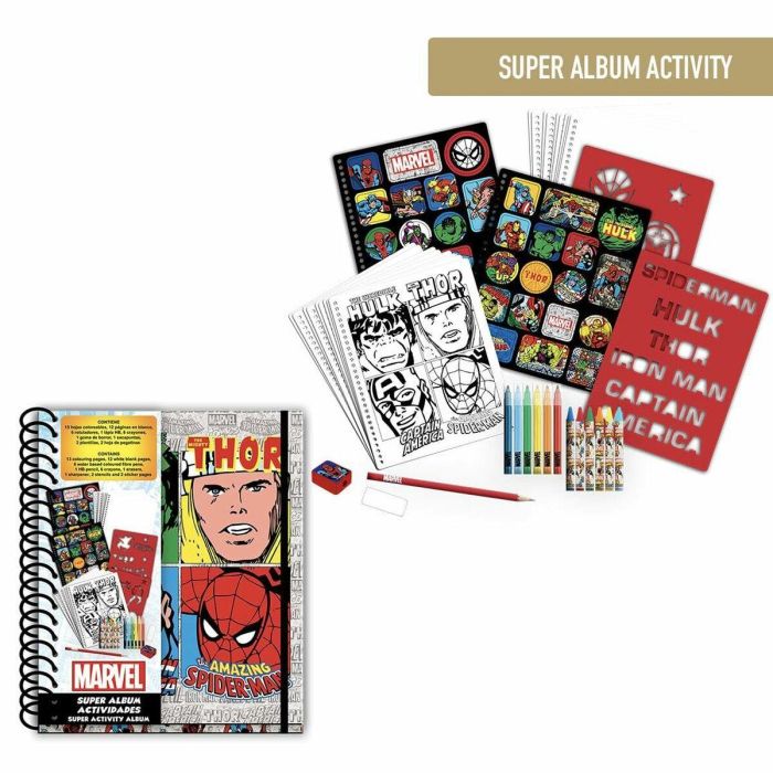 Album actividades coloreable marvel 2 Album actividades coloreable marvel 2