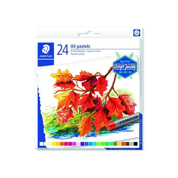 Ceras Pastel Staedtler 2420 Design Journey Al Oleo Estuche De 24