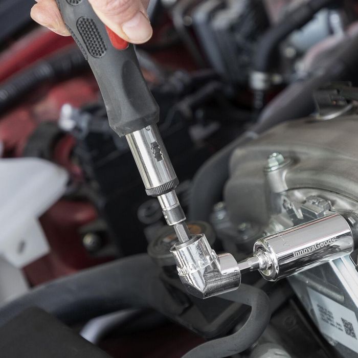 Llave de Vaso Universal con Accesorios Uniscrew InnovaGoods 8 Llave de Vaso Universal con Accesorios Uniscrew InnovaGoods 8