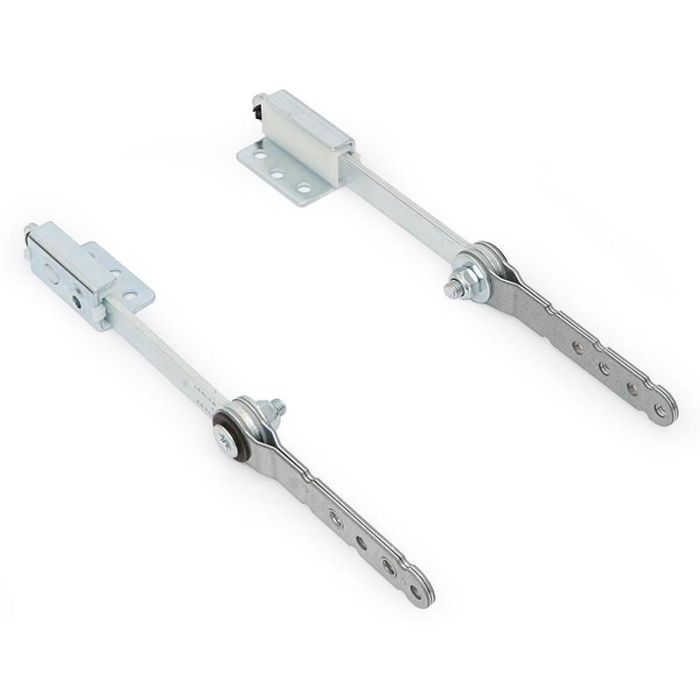 Hettich Fricco Stretch Juego de Resorte Compás 270º para Sofá, Par de Giro 10Nm, Herraje Movimiento Silencioso