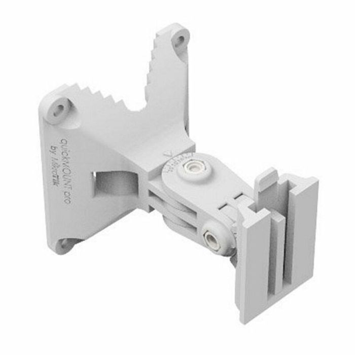 MikroTik quickMOUNT pro Adaptador de Montaje en Pared para Antenas Pequeñas, Ajuste 140°, Escala Graduada, Material anvilNITE