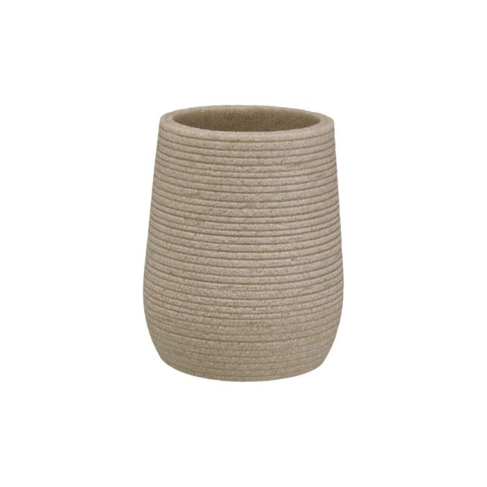 Portacepillos de Dientes Versa Beige Resina 8,5 x 10 x 8,5 cm 1 Portacepillos de Dientes Versa Beige Resina 8,5 x 10 x 8,5 cm 1