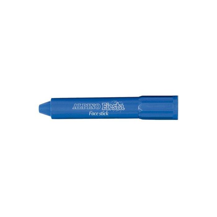 Alpino Maquillaje en Barra Fiesta Face Stick - Caja de 6 Unidades, Azul