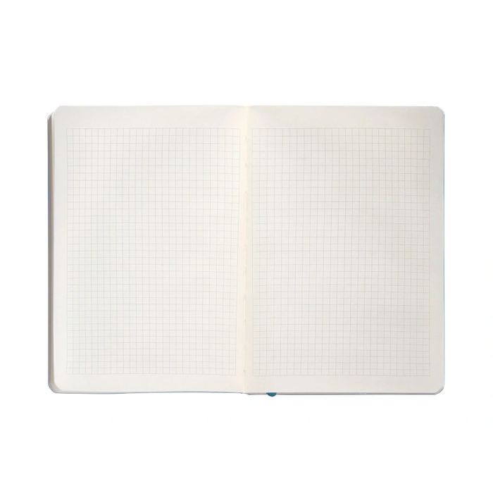 Antartik Cuaderno A5 Tapa Blanda Hojas Cuadriculadas Azul Claro 80 Hojas 80gr FSC 5