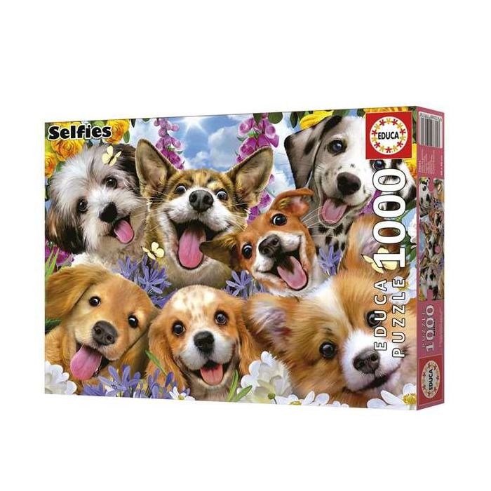 Puzzle 1000 Seflie De Perritos 19931 Educa 5