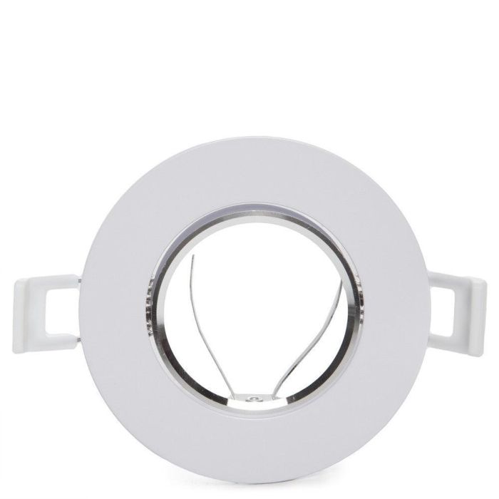 Aro Foco Downlight Circular Blanco 92MM