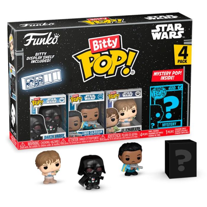 Blister 4 figuras Bitty POP Star Wars Darth Vader 1