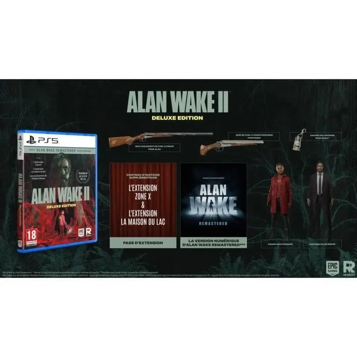 Just For Games Alan Wake 2 Edición Deluxe Juego PS5 5056635609342 1