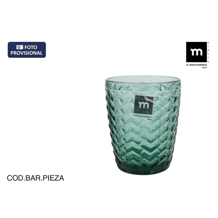 Vaso de agua La Mediterránea Spica Verde (48 Unidades) 2 Vaso de agua La Mediterránea Spica Verde (48 Unidades) 2
