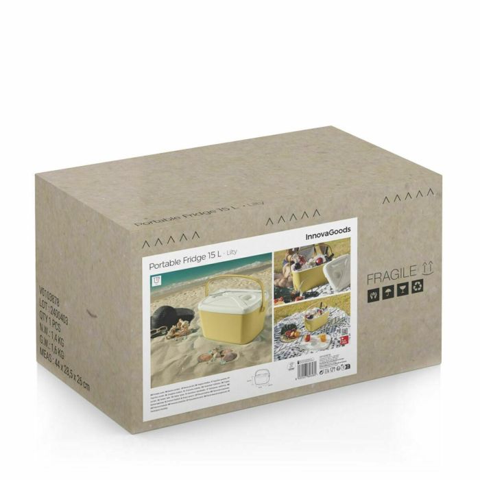 Nevera Portátil Rígida Lilty InnovaGoods 15 L 1 Nevera Portátil Rígida Lilty InnovaGoods 15 L 1