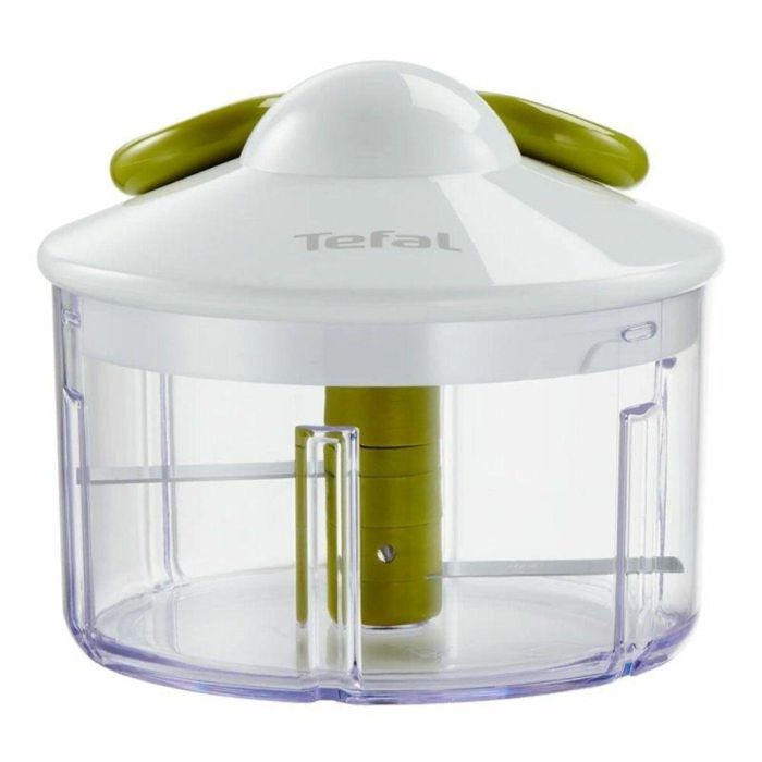 Mini Picadora Manual con Cuerda Tefal K1330404 Blanco Acero Inoxidable Plástico 3