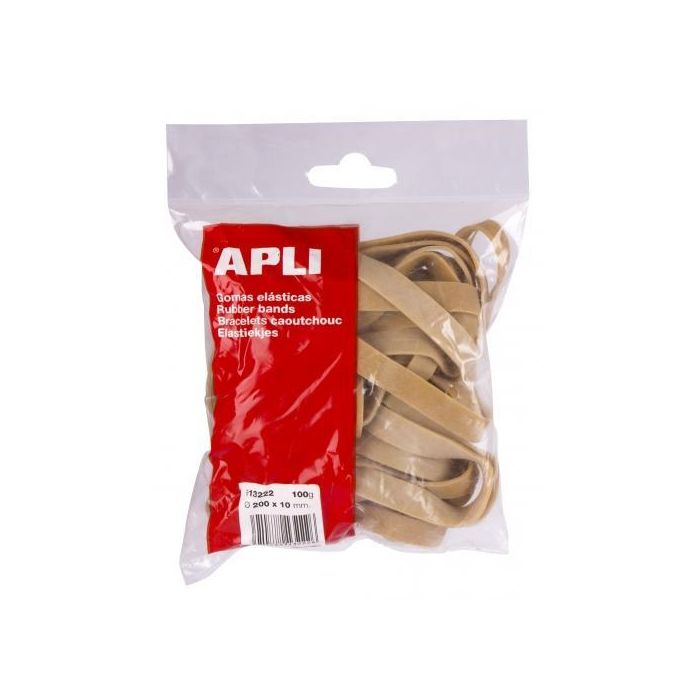 Apli Goma Elástica Marrón Caucho 200x10 mm 100 gr Apli Goma Elástica Marrón Caucho 200x10 mm 100 gr